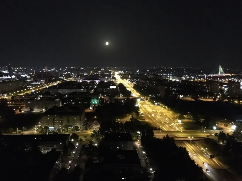 The Best View Of Belgrade From The Top Of Genex Tower! 70m2 Newly Renovated - Image 1