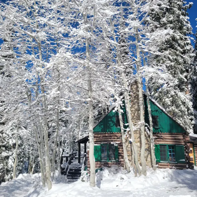 Brighton Log Cabin. Close to lifts! Free parking.  - Image 1