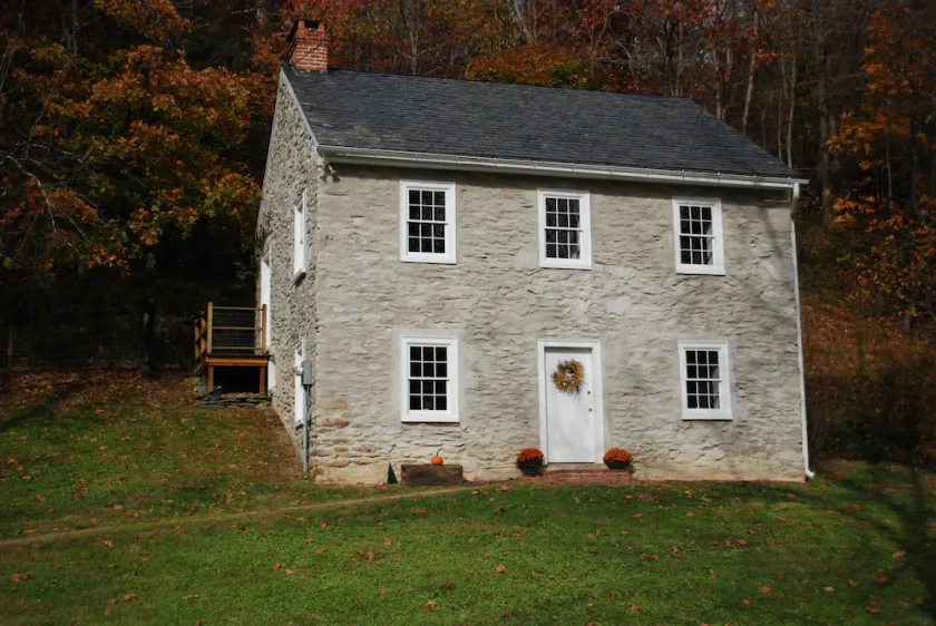 Historisk Ox Bow House c. 1800 - Image 1