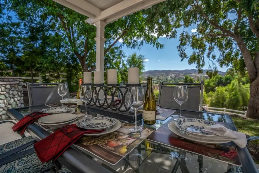 French country ranch in the heart of wine country with a new spa - Image 1