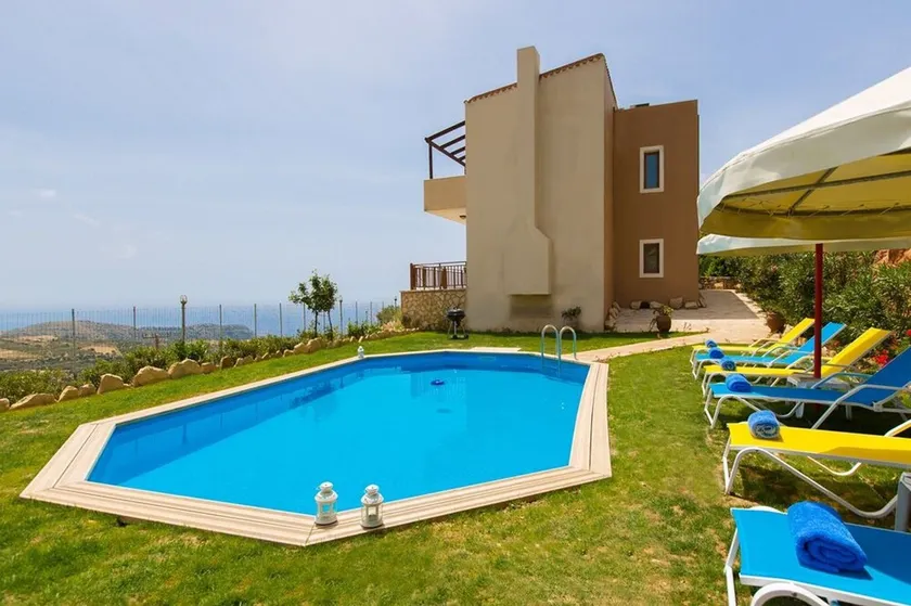 Exclusive Crete Villa  Superior Villa  Private Pool  SeaGarden View - Image 1