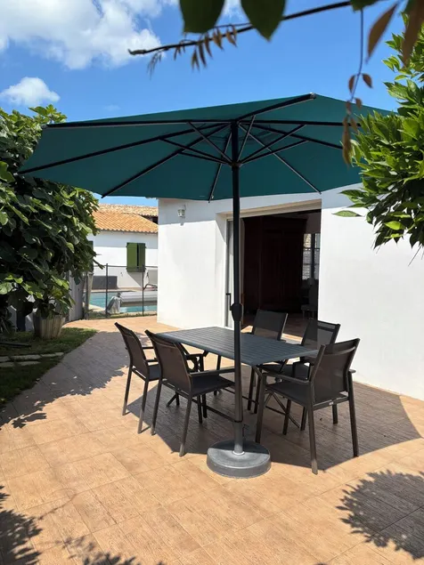 loft 70m2 pour 5 personnes avec piscine chauffée, centre village - Image 1