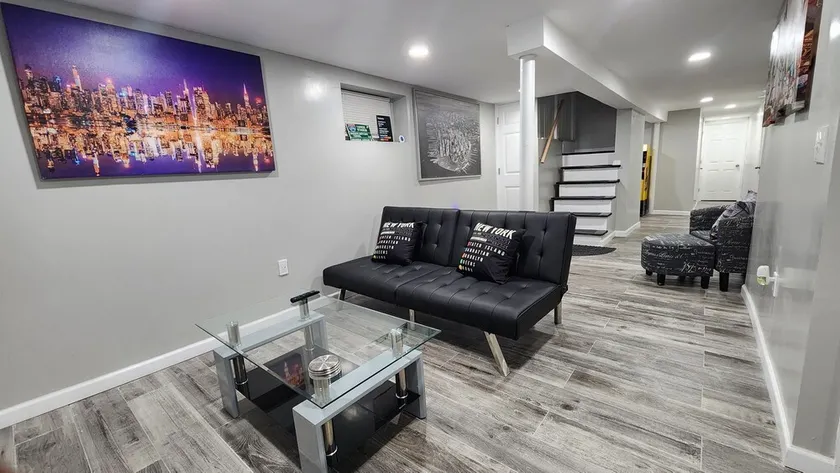 Cozy 2 Bedroom Luxury Basement Near Airport-NYC -Dream Mall -Prudential Center - Image 1