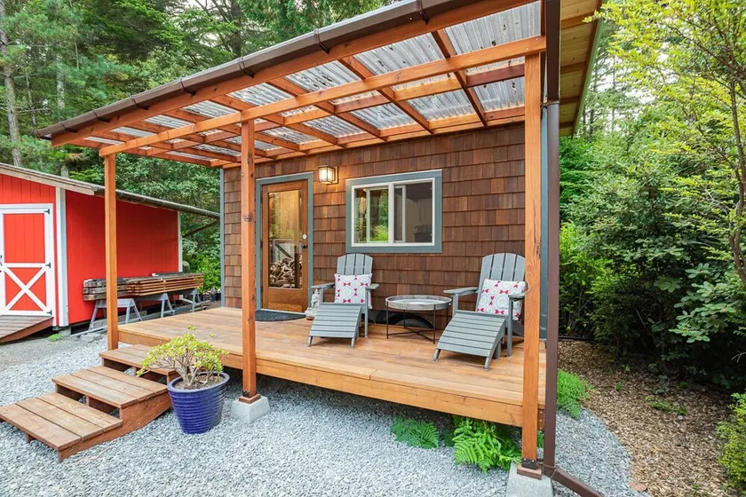 Charming Tiny House nestled in the redwoods, less than a mile from the beach. - Image 1