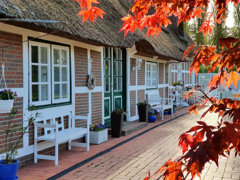A cozy family-run vacation home with plenty of space under a thatched roof - Image 1