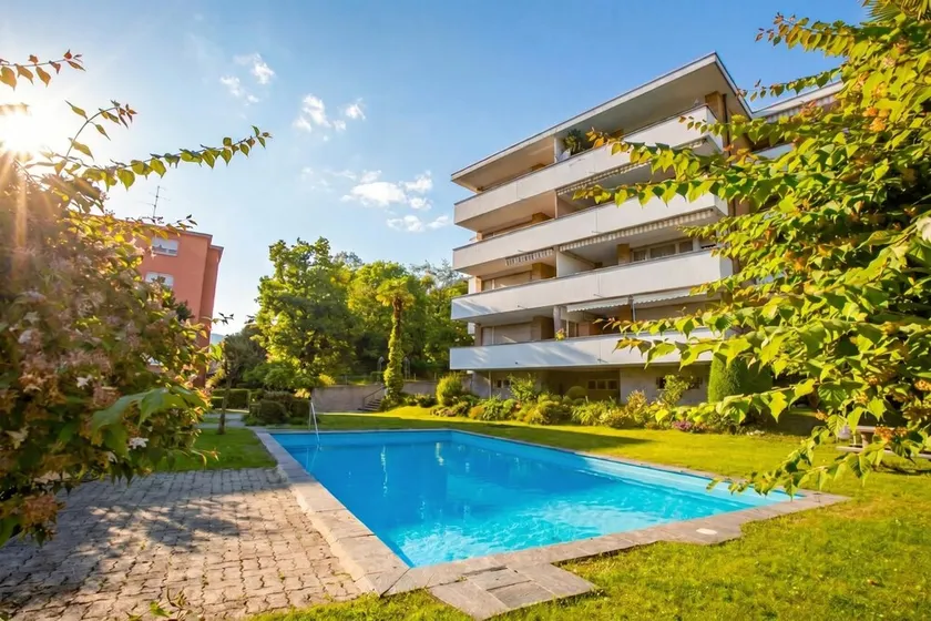 Malibu46 - Minusio Apt with Shared Pool & Balcony - Happy Rentals - Image 1