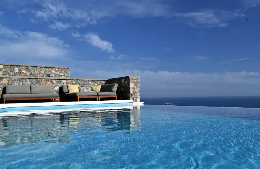 Villa Vitabel sea view in Lindos - Image 1
