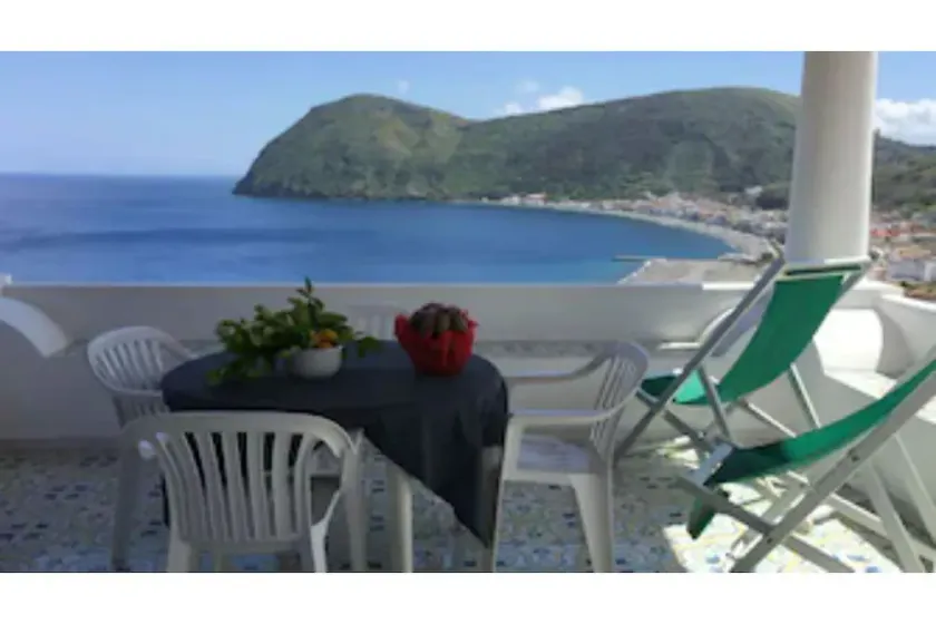 Mela House in Canneto - Sea and Aeolian Islands View from Lipari - Image 1