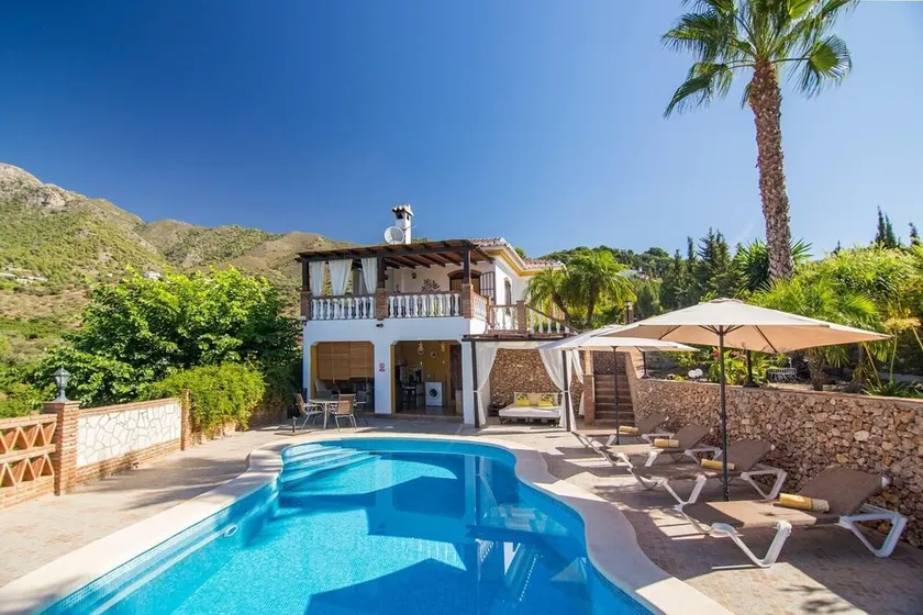 Maravillosa villa con piscina privada AX-38F - Frigiliana, Costa del Sol - Image 1