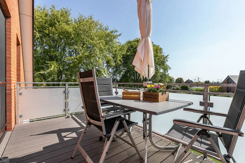 Appartamento 'Ferienwohnung Mühlenweide' con terrazza in comune, Wi-Fi e aria condizionata - Image 1