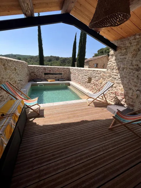 Authentic House, near Uzès, amazing view - Image 1