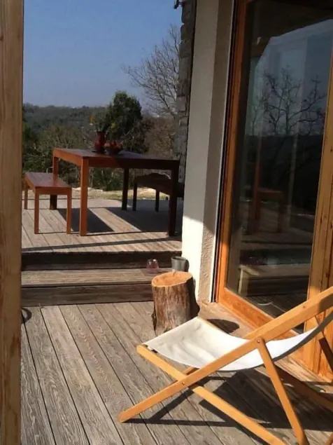 Bioclimatic house, exceptional view and quiet, 1.3 km of the river - Image 1
