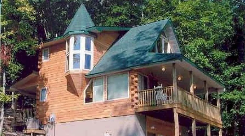 UNGLAUBLICH Fluss Szenen aus dem Plüsch und komfortable Loft Schlafzimmer - Image 1