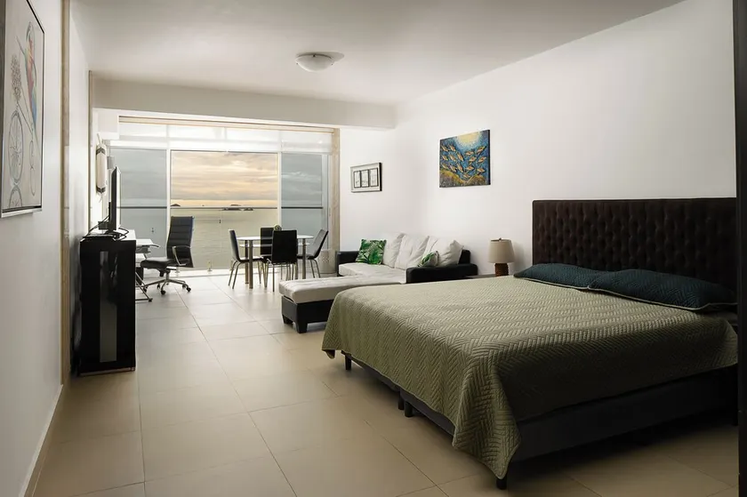 PANAMA CANAL & PANAMA CITY - OCEANFRONT Studio/Apartment  Best View of Panama - Image 1