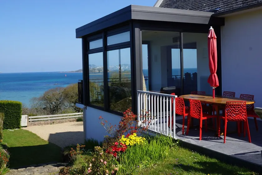 Villa 100 m fra havet med udsigt over bugten i Perros-Guirec - Image 1