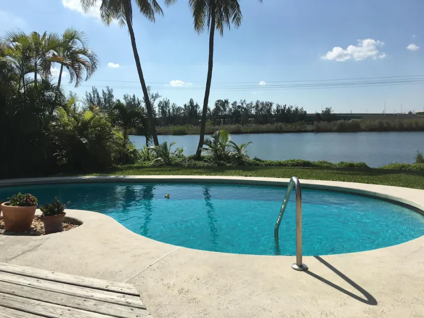 Fantastisk Feriehus på Private Lake i Ft. Lauderdale tæt på god golf - Image 1