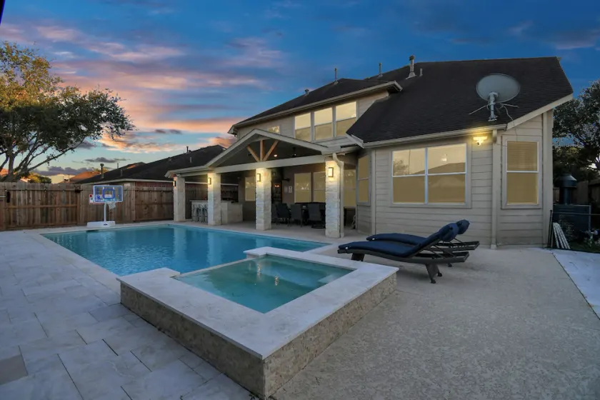 Resort Style Home with Heated Pool Houston Texas - Image 1