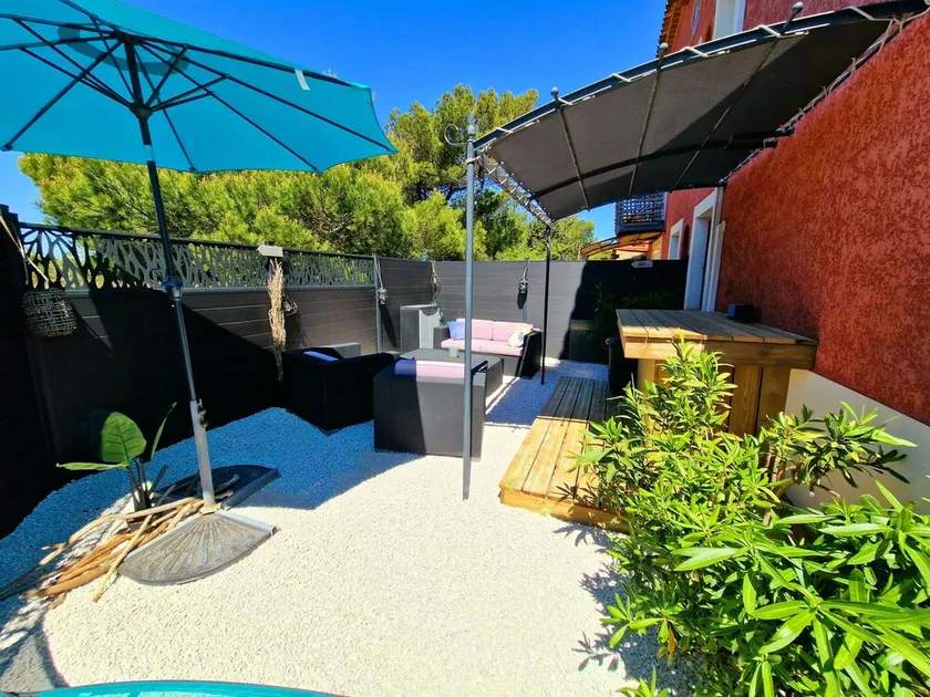 Bord de Mer Avec Jardin, Studio Côte D'azur - Image 1