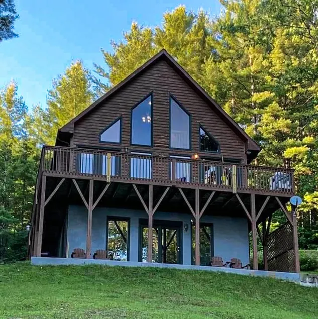3BR Cabin w/ Long-Range Views, Foosball & Decks | Near Grayson Highlands - Image 1