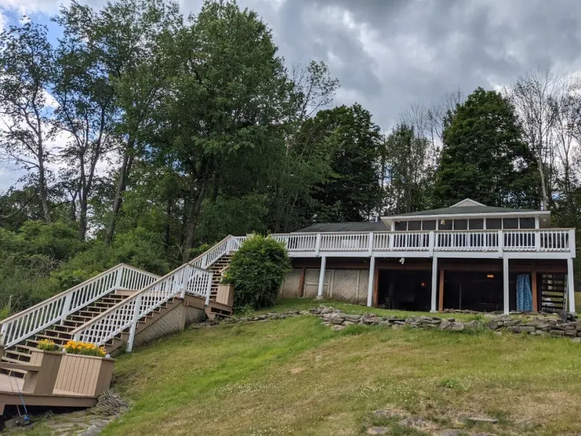 Lakefront offers privacy, year around fishing and nearby skiing at Elk Mountain! - Image 1