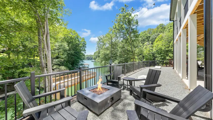 Drift Away Ridge, Brand New Lakefront Luxury w/ Covered Decks + Hot Tub, Fire Pit, Party Deck & Dock... - Image 1