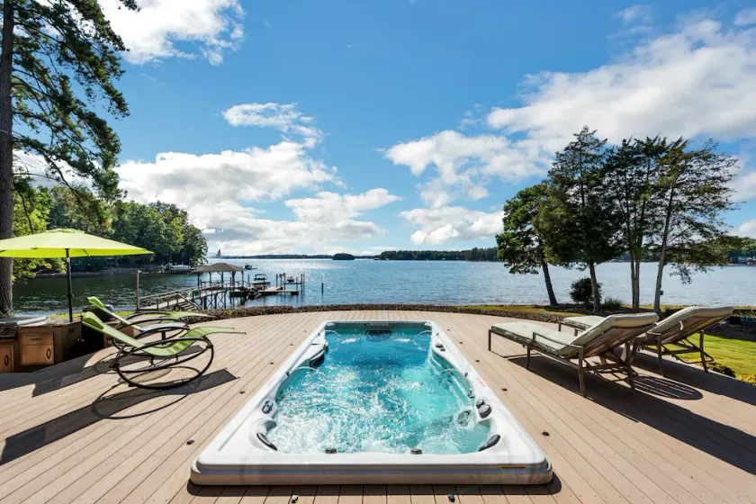 Luxury Lakefront Home - Amazing Views and Sunsets, Swim Spa, Theater, and more! - Image 1