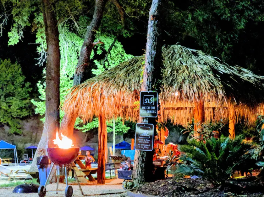 #S Son's Blue River Camp - Glamping Cabin w/ 2 Queen Beds - Image 1