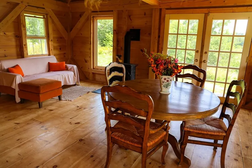 Coastal Maine Nature Retreat Cabin on Flower Farm - Image 1