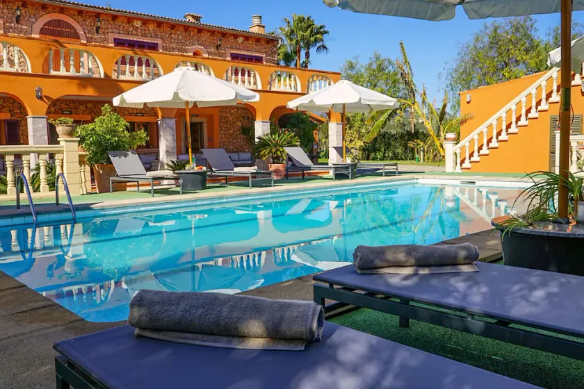 Spektakuläre Villa im Zentrum von Mallorca mit beheiztem Pool, Grill und Internet. - Image 1
