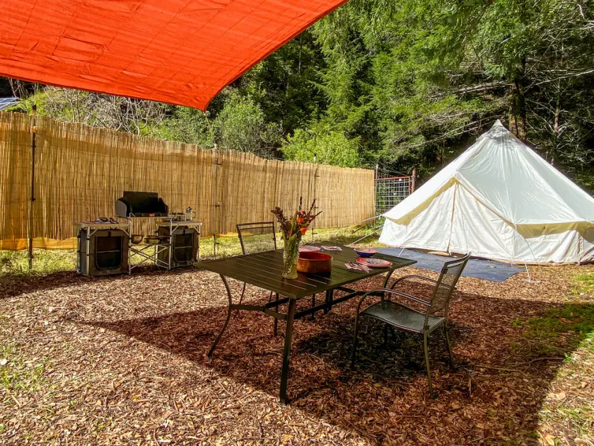 Glamping in the Redwoods, with a hot tub! The Orchard - Image 1