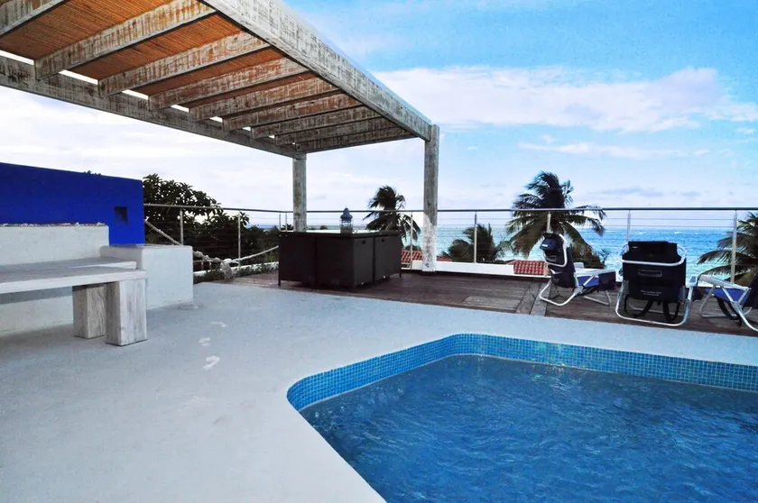PentHouse Ocean views, Top-Roof Pool,10 Steps to Beach, Groups, max.9 2bed/2bath - Image 1