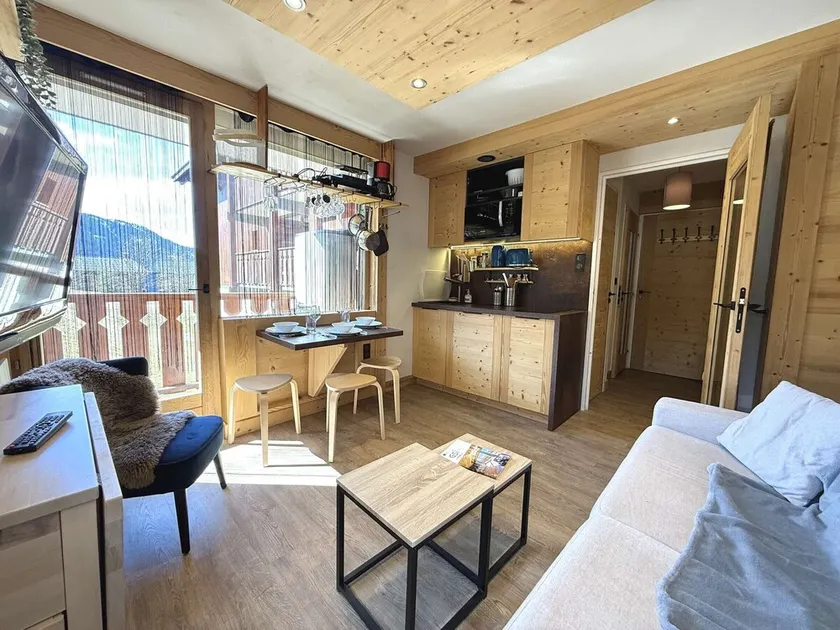 Studio 4 pers. avec mezzanine, parking & balcon, Crest-Voland - Image 1