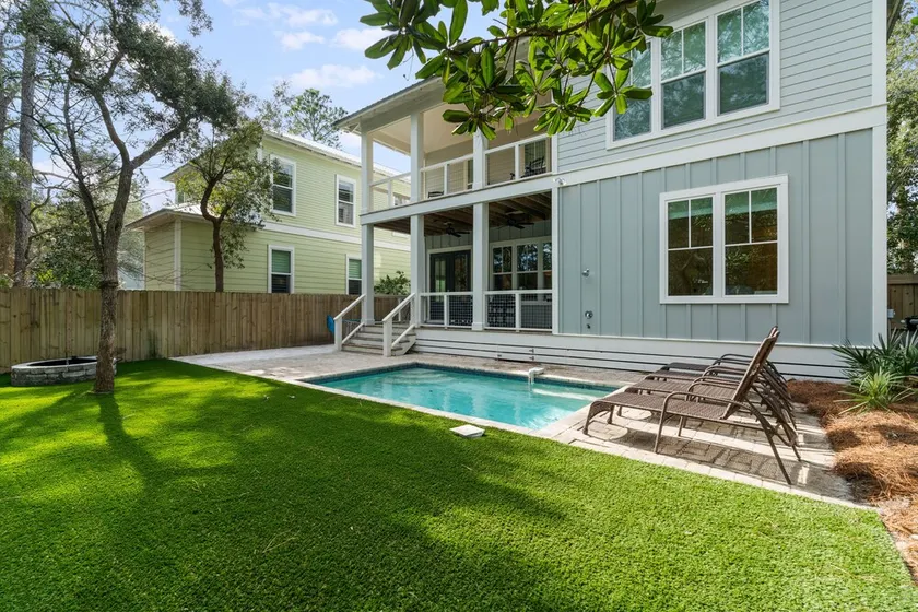 Grayton Beach-South 30A-Sleeps 12-Private HEATED POOL-Walk to Beach-Ping Pong - Image 1