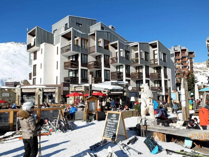 10m du centre station, 2ème étage, balcon, télévision, 25m², Tignes - Image 1