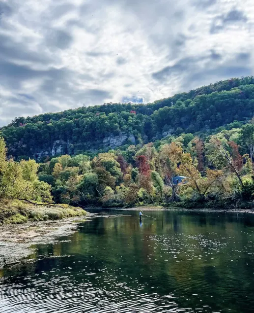 COME TRY US OUT! GREAT FISHING! BEST RIVER VIEW ON THE LITTLE RED RIVER! - Image 1