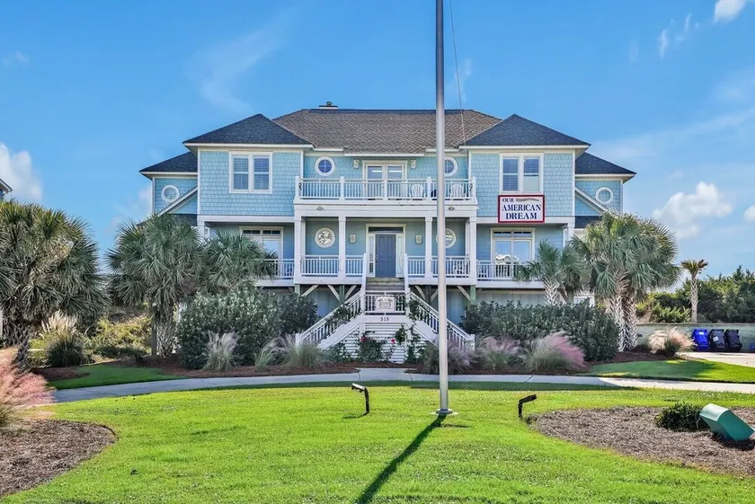 Experience oceanfront luxury at 'Our American Dream' in Oak Island, NC, perfect for 19 guests! - Image 1