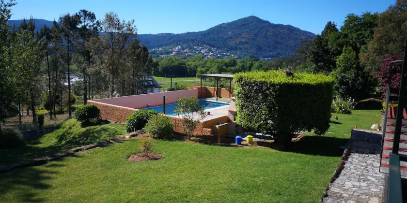 Attraktives Ferienhaus Ein Pool mit Blick auf den Rio und Portugal. Geht vom Tor. - Image 1