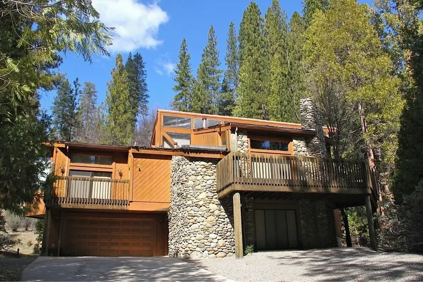 FRANK LLOYD WRIGHT INSPIRÉ DE LA MAISON À L'INTÉRIEUR DU YOSEMITE NAT'L PARK-CENTRAL A / C-3 DECKS! - Image 1