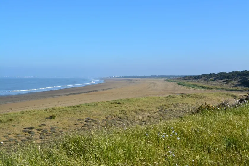 Face smuk panoramisk hav strand Saint Brevin hus 6 p, have, wifi - Image 1
