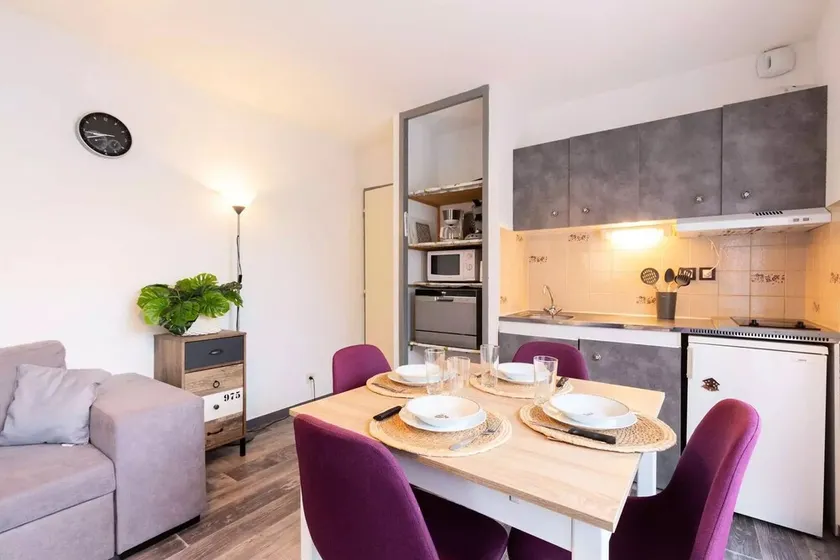 Studio mit 1 Schlafzimmer für 4 Personen - Image 1