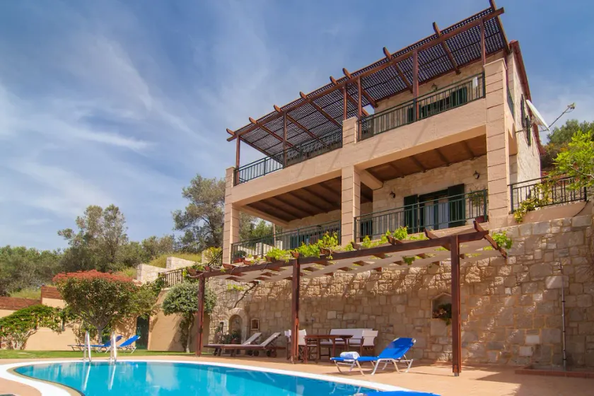 Location villa Kissamos avec piscine privée - Image 1