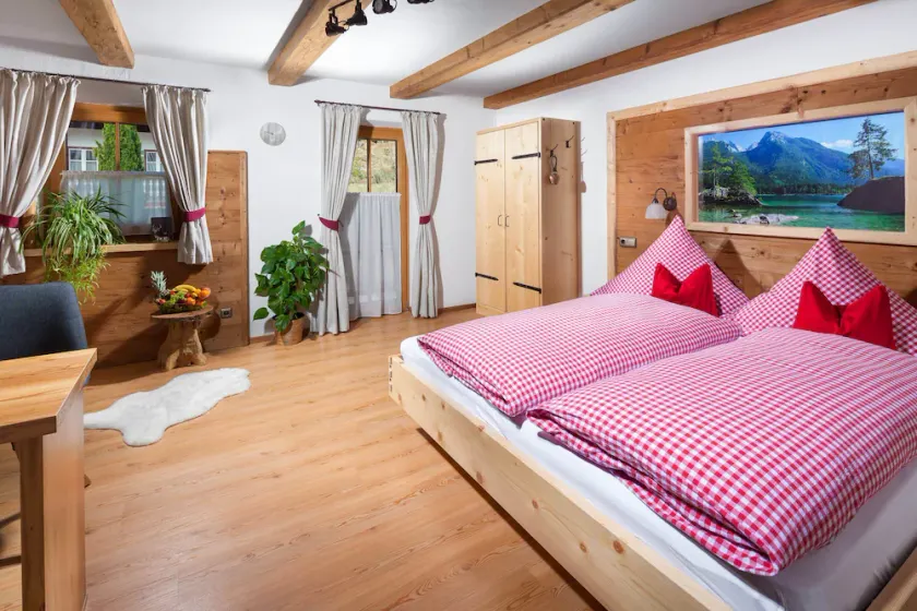 Lägenhet Bergsteigerstubn, 1-2 personer, 29 qm, dusch / toalett, balkong, SAT-TV, W-LAN, vardagsrum - Image 1
