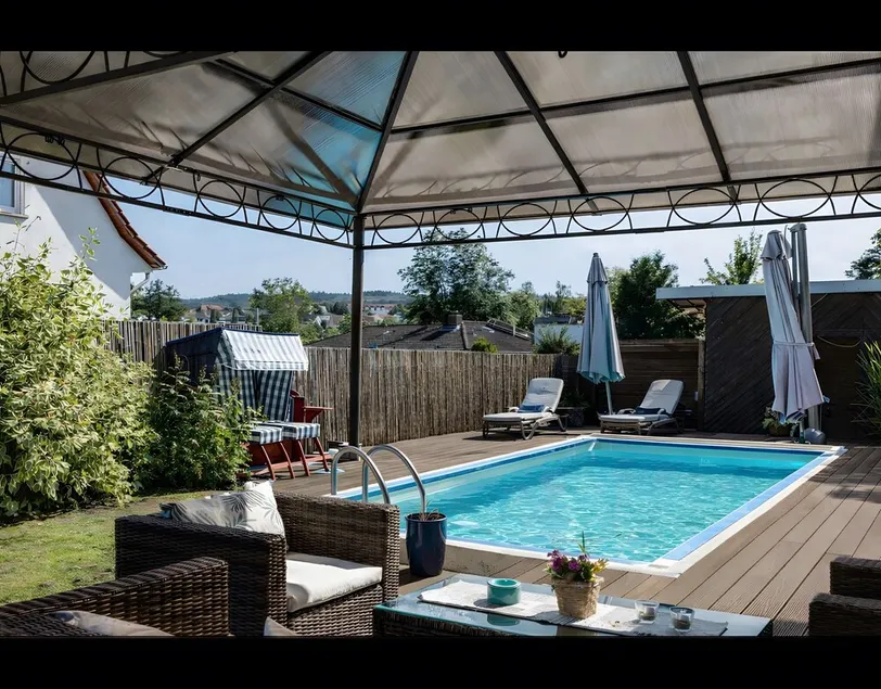 Apartamento \"Efzeglück\" con piscina exterior, terraza compartida y wifi - Image 1