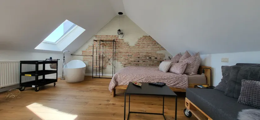 Vacation loft Otto's workshop with sauna barrel & garden - Image 1
