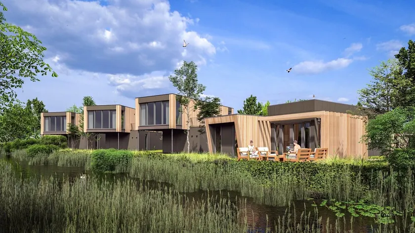 Modern holiday home with conservatory at 200m from the beach - Image 1