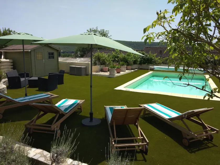 Mysig stuga med pool nära Rocamadour - Image 1