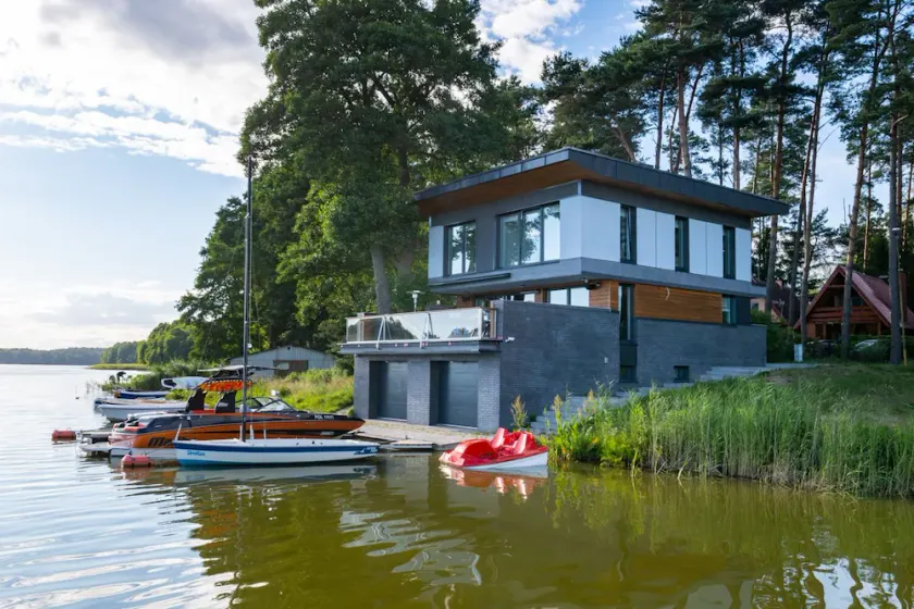 Przystań Mała Ruś - Mazury Lake Villa - Image 1