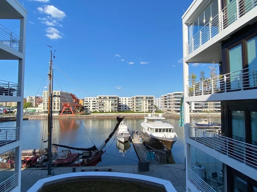 Bootshaus - first row, balcony, garden furniture, underfloor heating, elevator - Image 1