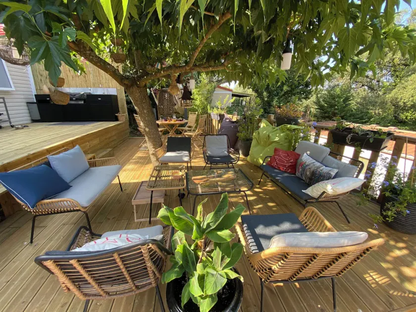 Rental St tropez Gassin luxury bungalow 6pers - Image 1