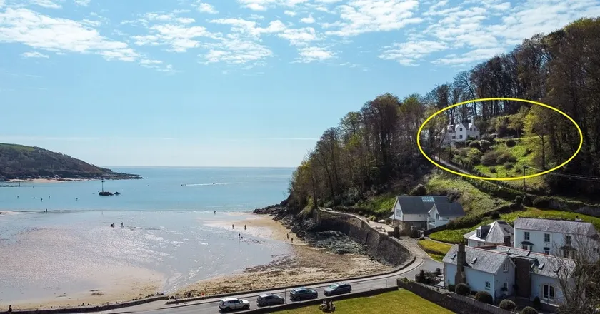 4 BR (Sleeps 7) in Salcombe overlooking beach - Image 1